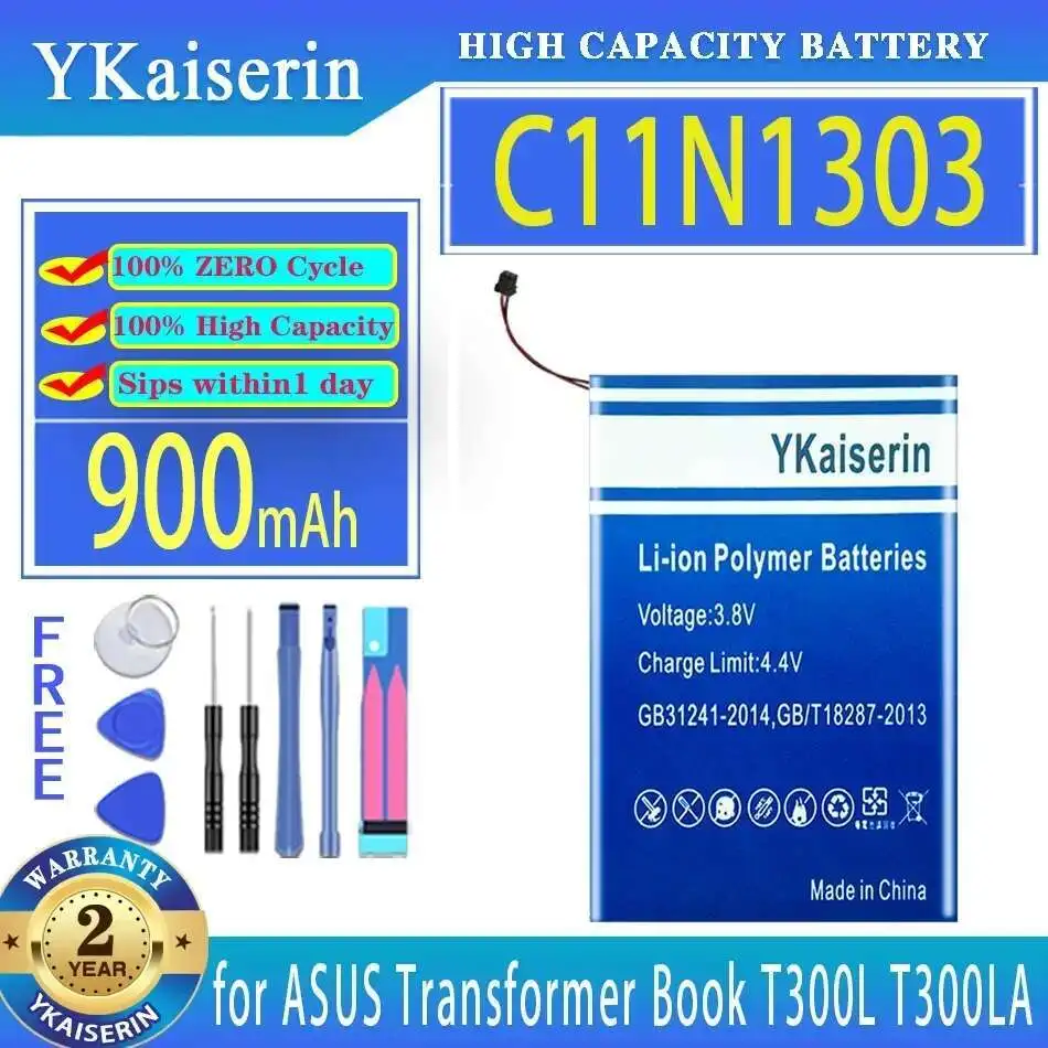 

2 в 1 аккумулятор для клавиатуры ноутбука C11N1303 900 мАч для Asus Transformer Book T300L T300LA 0B200-00370100