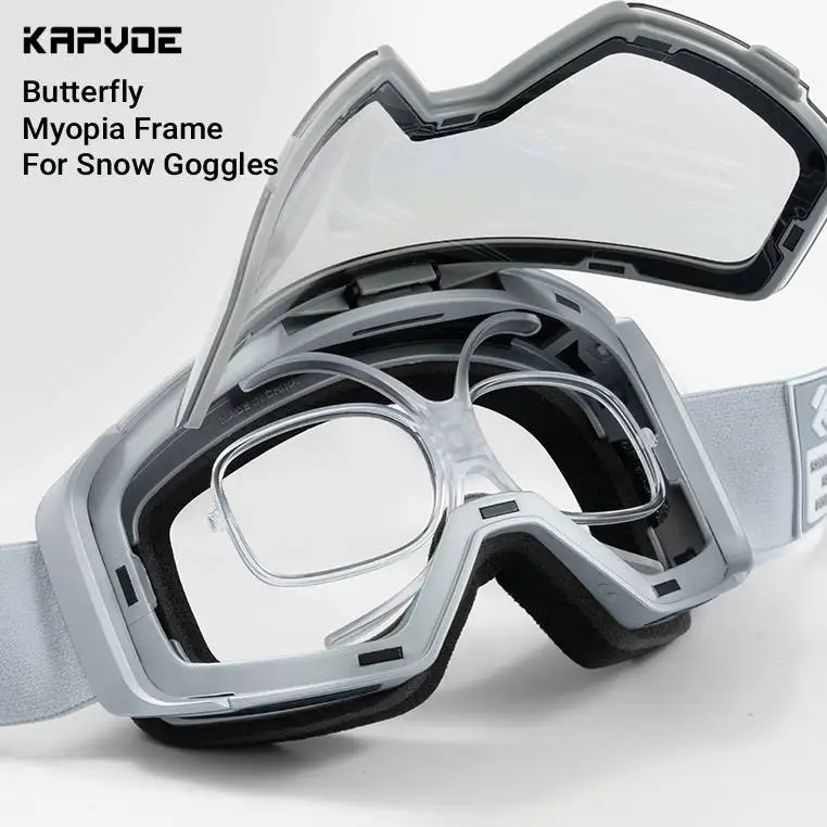 

Оправа Kapvoe для очков для сноуборда/лыж, оптический адаптер, гибкая оправа под диоптрии (только оправа, без линз)