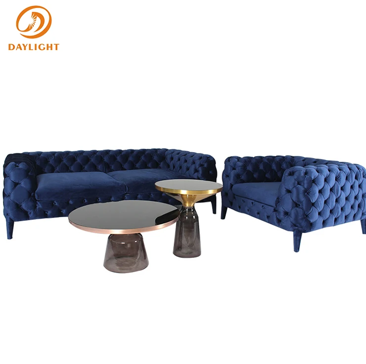 Factory Custom Luxury Cheap Chester Pull Button Sofa Chesterfield-sofa Leather Set 3 Seater Chesterfield bar Furniture