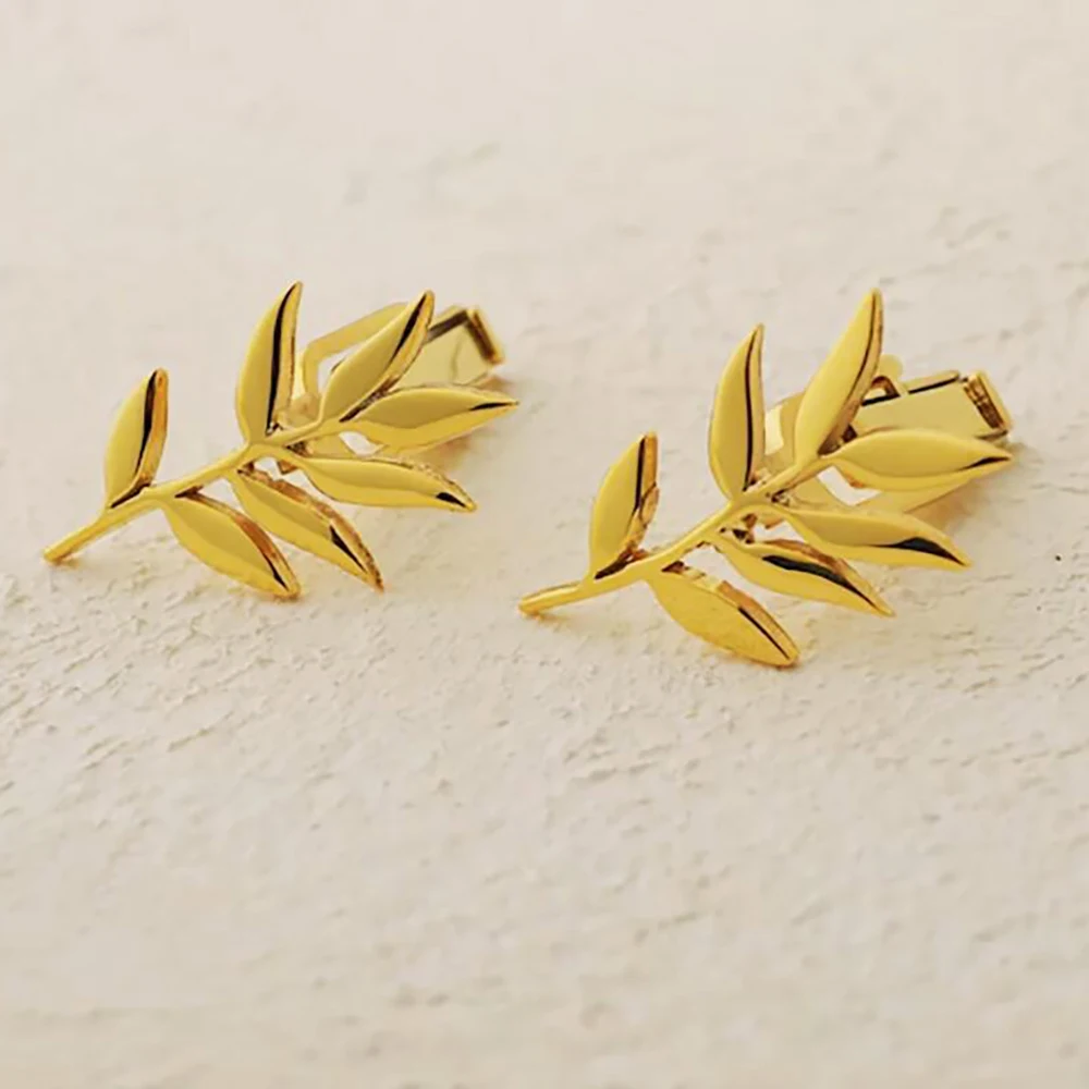 Groom Olive Branch Cufflinks, Initial Cufflinks, Groomsman Gift, Suit Shirt Cufflinks, Important Occasions, Party Gifts