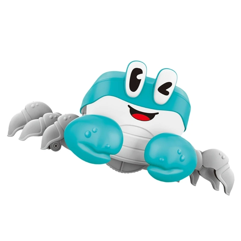 Crabe d'évitement d'obstacles pour tout-petits, jouet interactif musical rampant, jouet pour enfants