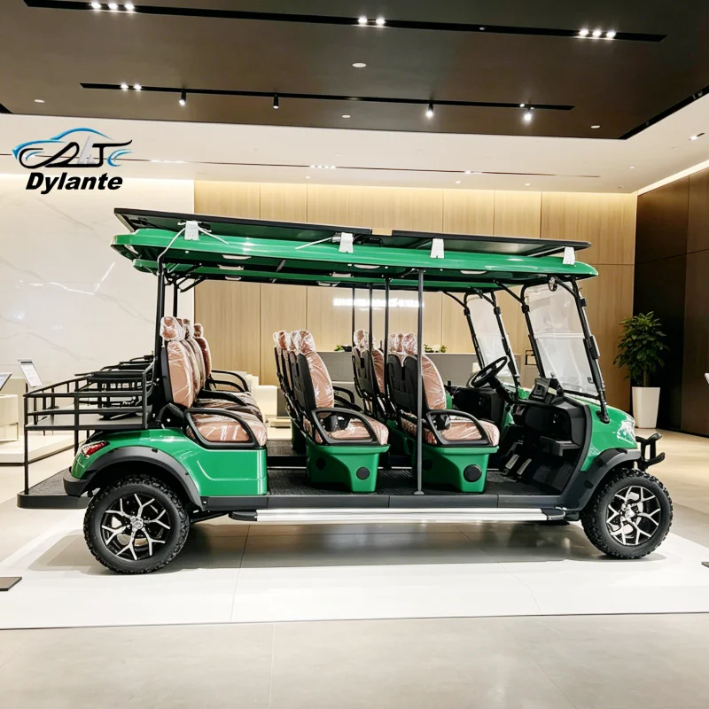 72V Lead-Acid Battery Powered Hot Sale Golf Carts 4 Passenger Off Road All Terrain Rough Terrain Lifted Electric Golf Cart