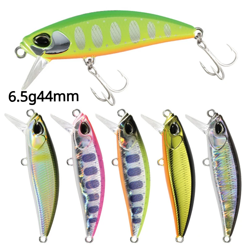 Sinking Minnow 48mm 6.5g Jerkbait Wobbler Fishing Lure 48s Freshwater Hard Bait Bass Trout Pike