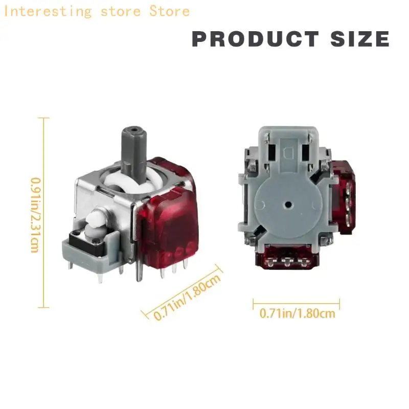 Controller-Stick-Ersatzteil, 2er-Pack für Wartungsarbeiten und Service 55KC – Detail 6