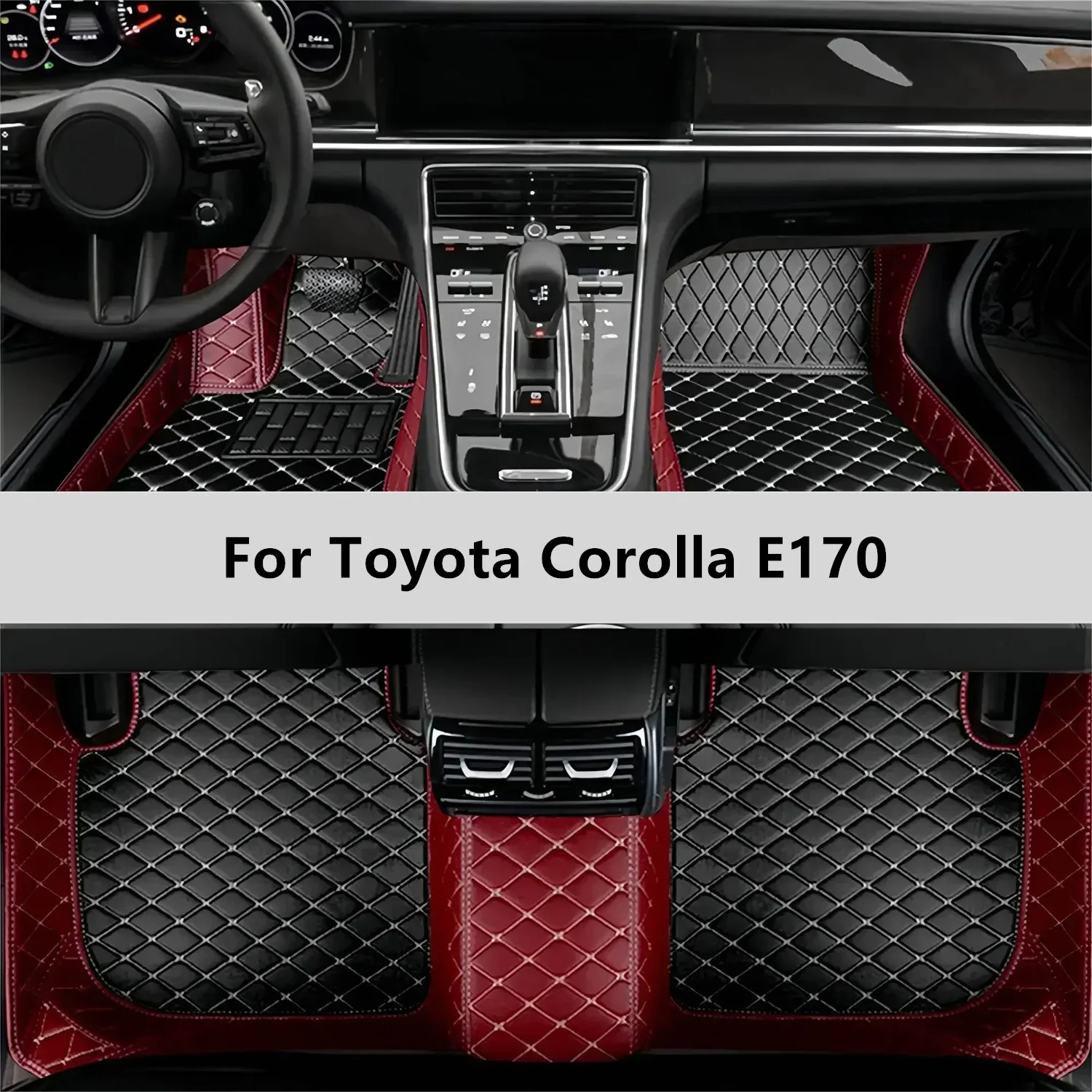 

Custom Car Floor Mats For Toyota Corolla E170 2013 2014 2015 2016 2017 2018 2019 Floor Mat Car Mat Accessories Interior