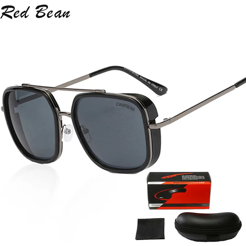 

Vintage Gothic Steampunk Sunglasses Men Brand Designer Sun Glasses Men Women Fashion Round Metal Frame Shades Male UV400