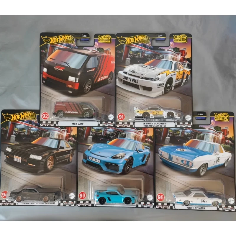 Hot Wheels Genuine Premium Gjt68 Boulevard 19 U Case Serise Diecast Vehicle Alloy Creative Collectible Surprise Cars Model Toy