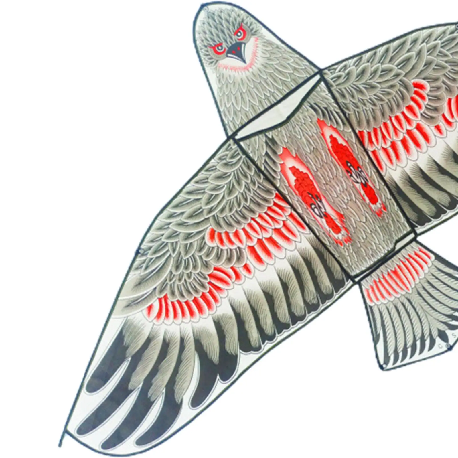 Eagle Kite Bird Deterrent Large Kite Sport Kite Birthday Gift Single Line Kite for Park Travel Adults Kids Beach Trip Outside