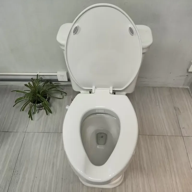 Smart Bidet Toilet Seat with Instant Hot Water Self Cleaning Nozzle LED Night Light Heated Seat Cover Electric Bidet