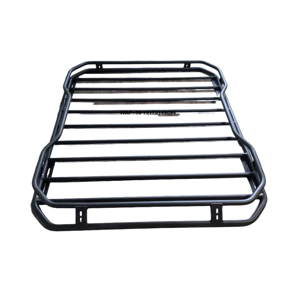 

Steel Luggage Carrier Roof Rack Cargo Basket for J-eep Wrangler JK JL Gladiator JT JL1297