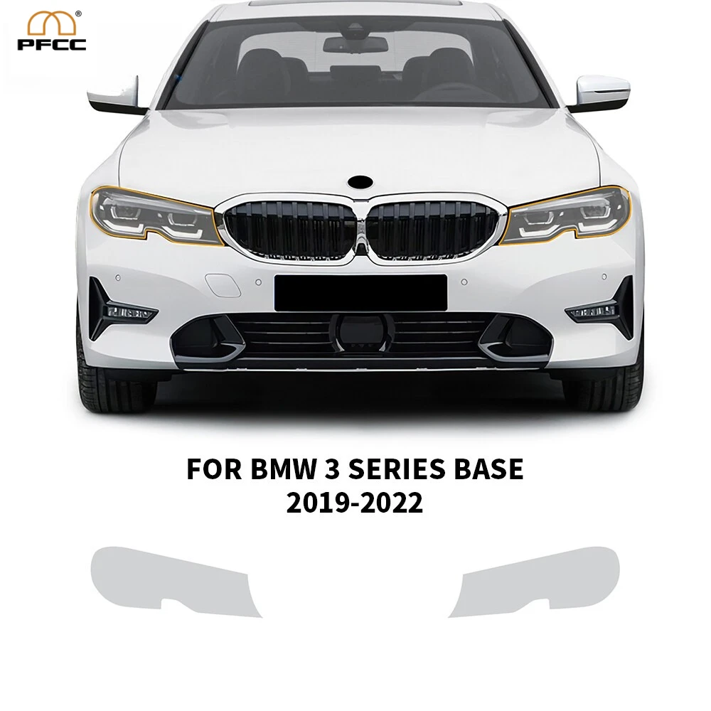 

For BMW 3 Series Base 2019-2022 Headlight Rearview TPU Protection Film Pre-cut PPF Clear Bra Anti-scratch Resistant Invisible
