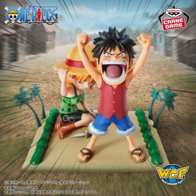 

В наличии: Оригинальная фигурка Bandai Banpresto WCF One Piece (Луффи, Нами) — новая, в коробке, модель персонажей аниме, игрушка.