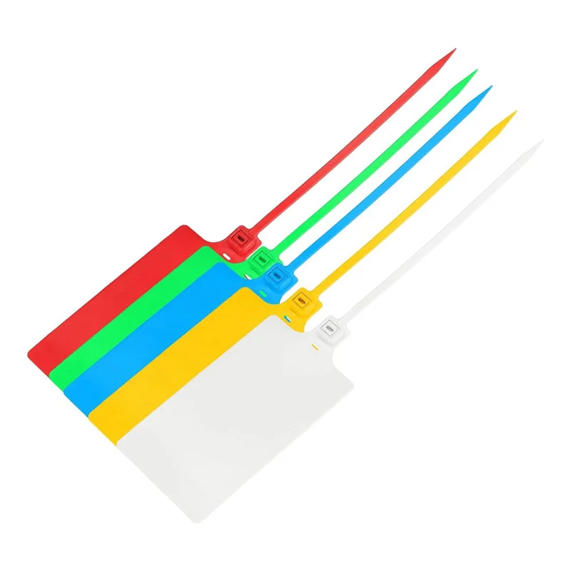 كفاءة 100 جهاز كمبيوتر شخصى الأختام البلاستيكية المختلطة علامات الشحن علامات كبيرة مع الأختام الأمنية