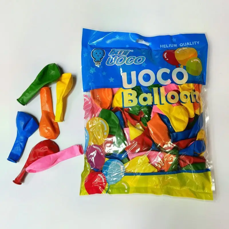 

95pcs 1.2 Keyou Kaihua Ordinary Latex Balloon Guns Dart Balloon Temple Fair Balloon Wholesale