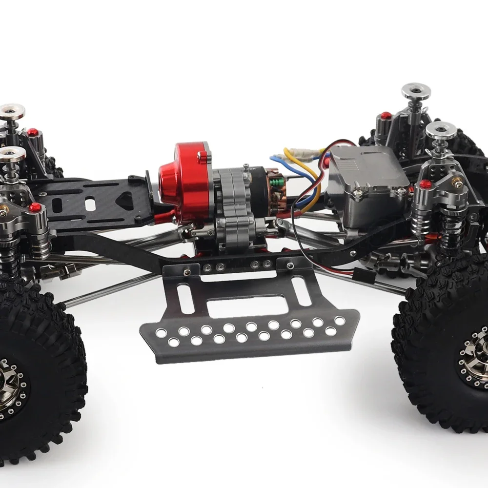 2 قطعة سبائك الألومنيوم SCX10 روك المنزلق الجانب خطوة ل 1/10 RC سيارة الزاحف محوري SCX10ii 90046 90047 رانجلر RC4WD D90 TF2 ترقية