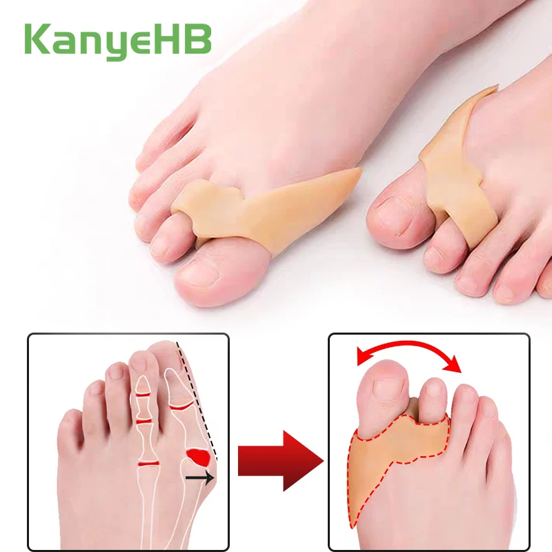 Protect Toe Separator Bunion Hallux Valgus Foot Care Tool G045*20