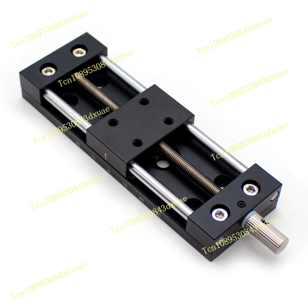 Manual X Axis Linear Stage Fine‑Tuning Precision Sliding Table Micro Translation Stage Experiment Platform Stroke 35/65/95MM