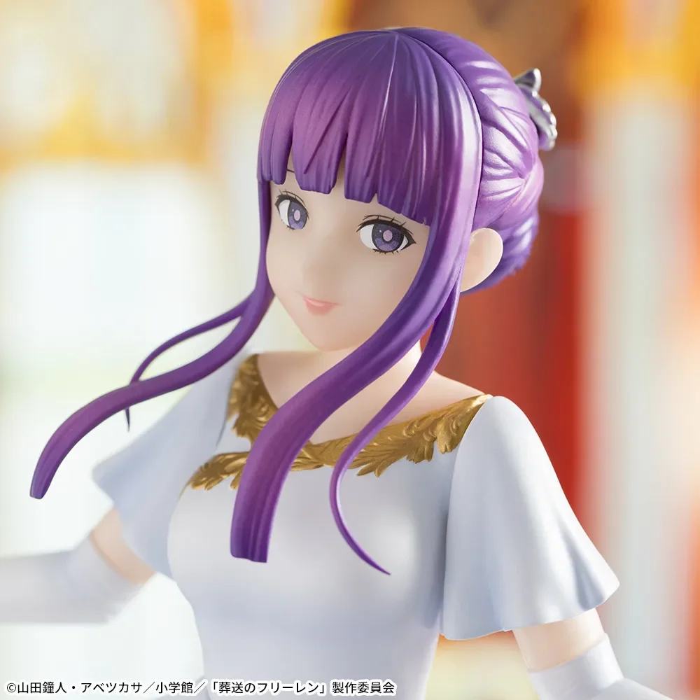 En Stock Original véritable SEGA Frieren: au-delà de la fin du voyage 18 cm fougère avec robe Anime figurines jouets poupées cadeau