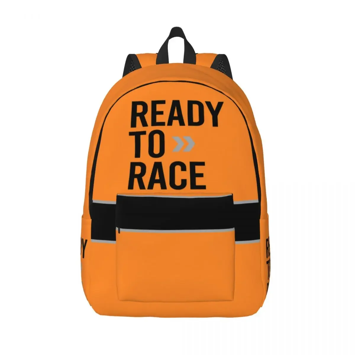 

Ready To Race Canvas Backpacks for Women Men Waterproof College School Enduro Cross Motocross Bitumen Bike Life Bag Bookbag