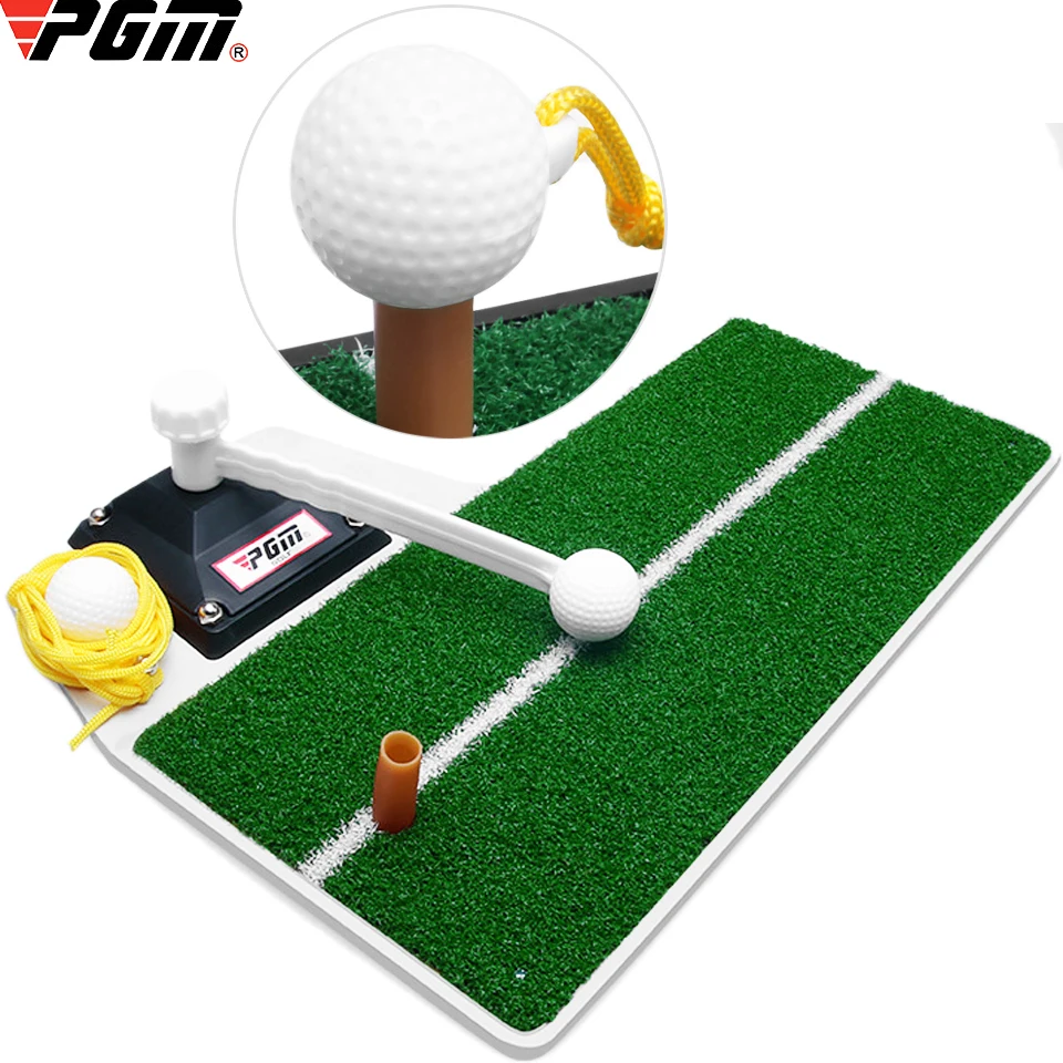 PGM Golf Swing Exerciser Multi-function Indoor Swing Trainer Elementary School Strike Pad Exerciser Golfmat HL001