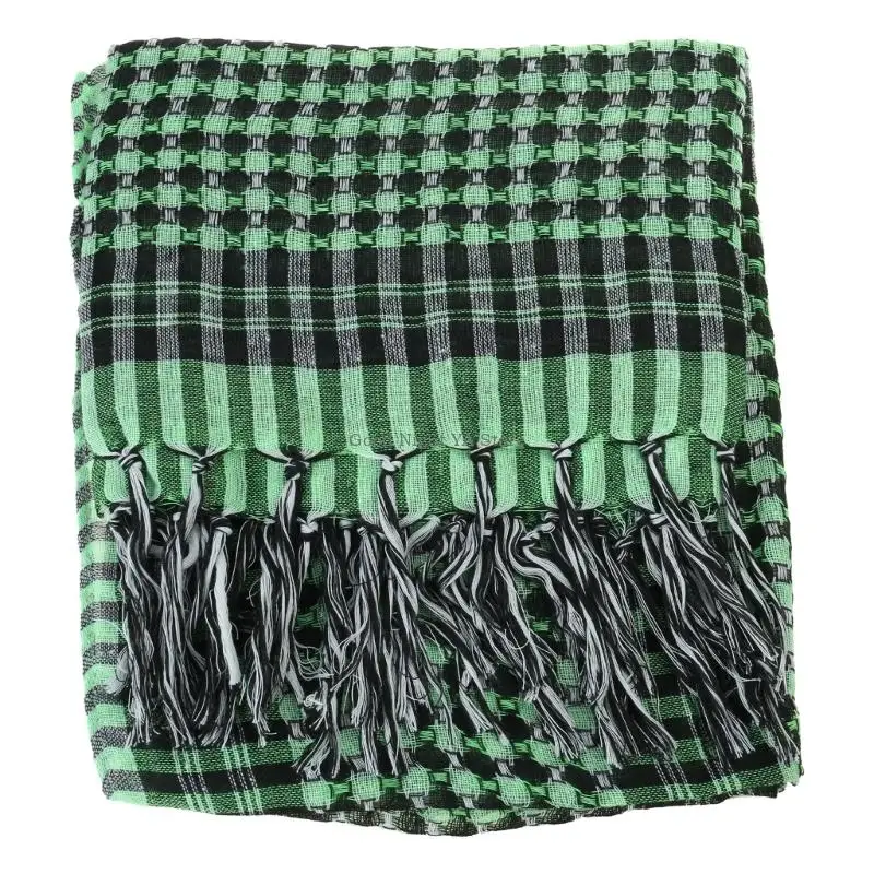  Ethnic Arab Shemagh Scarf Arabian Prayer Scarf Desert Shawl Headscarf Sunproof Headscarf Ethnic Head Covering