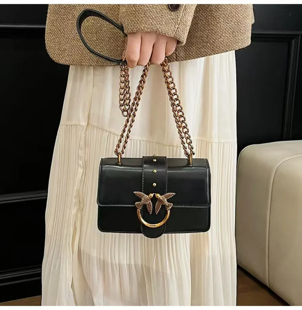 2026 Frühjahr/Sommer Kleiner Vogel Geprägte Unterarm-Schultertasche Neue Casual-Handtasche Ketten-Umhängetasche Geeignet für Frauen.689 – Detail 16
