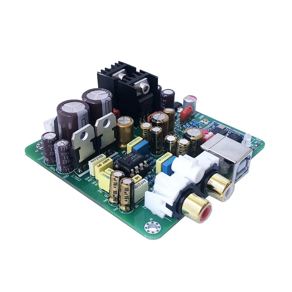 QCC5125+AK4493 Bluetooth 5.1 Lossless Decoding LDAC APTX HD Receiver RCA Output with Antenna AC12V
