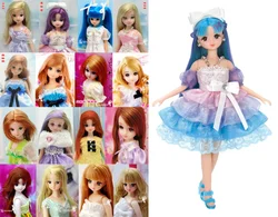 23cm Licca Lica Doll Simulation Princess Lijia Girls Toy Blyth Little Doll Gift Baby Doll Toy (not including clothes)