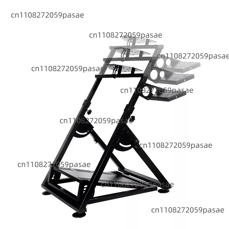 Foldable Racing Steering Wheel Stand Height Adjustable Base Compatible With Racing Wheel