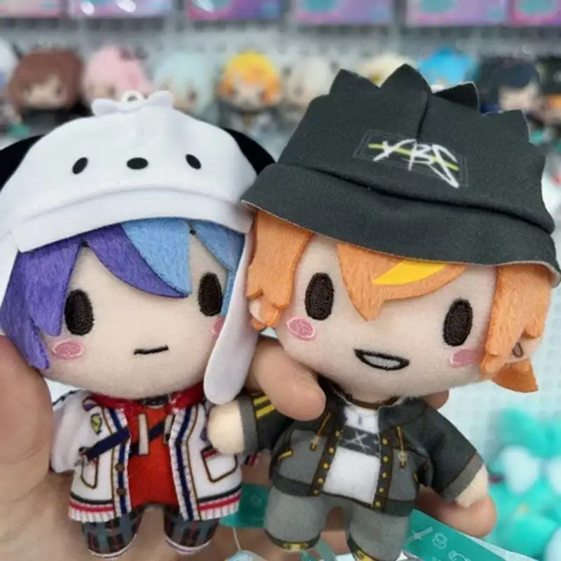 

10cm Anime Project Sekai Pjsk Aoyagi Toya Cosplay Key Chain Plush Stuffed Cartoon Figure Idol Cute Figure Accessories Gift Fans