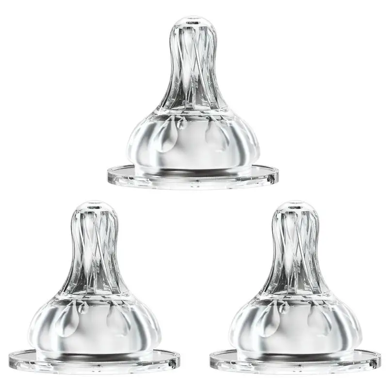 Baby Bottle Nipple Silicone Baby Bottle Pacifier Safe Elastic Nursing Supplies for Outdoor Camping Walking Car Picnic Traveling