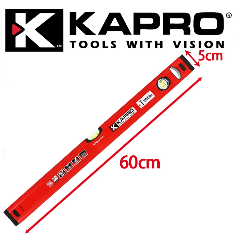 KAPRO High-precision Thickened Aluminum Alloy Shockproof Compact Multi-functional Strong Magnetic Level 779