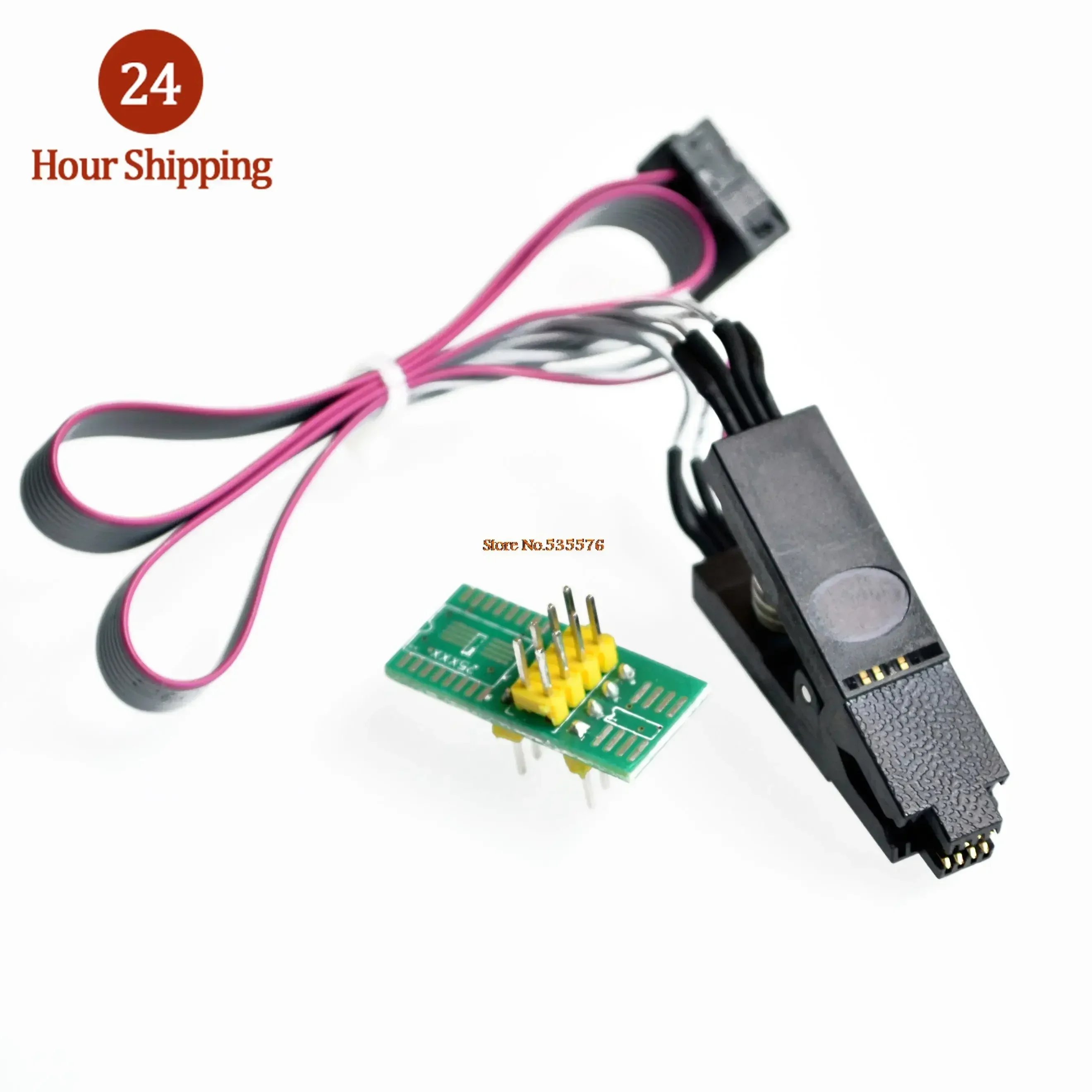 CH341A 24 25 Series EEPROM Flash BIOS USB Programmer Module + SOIC8 SOP8 Test Clip For EEPROM 93CXX / 25CXX / 24CXX DIY KIT