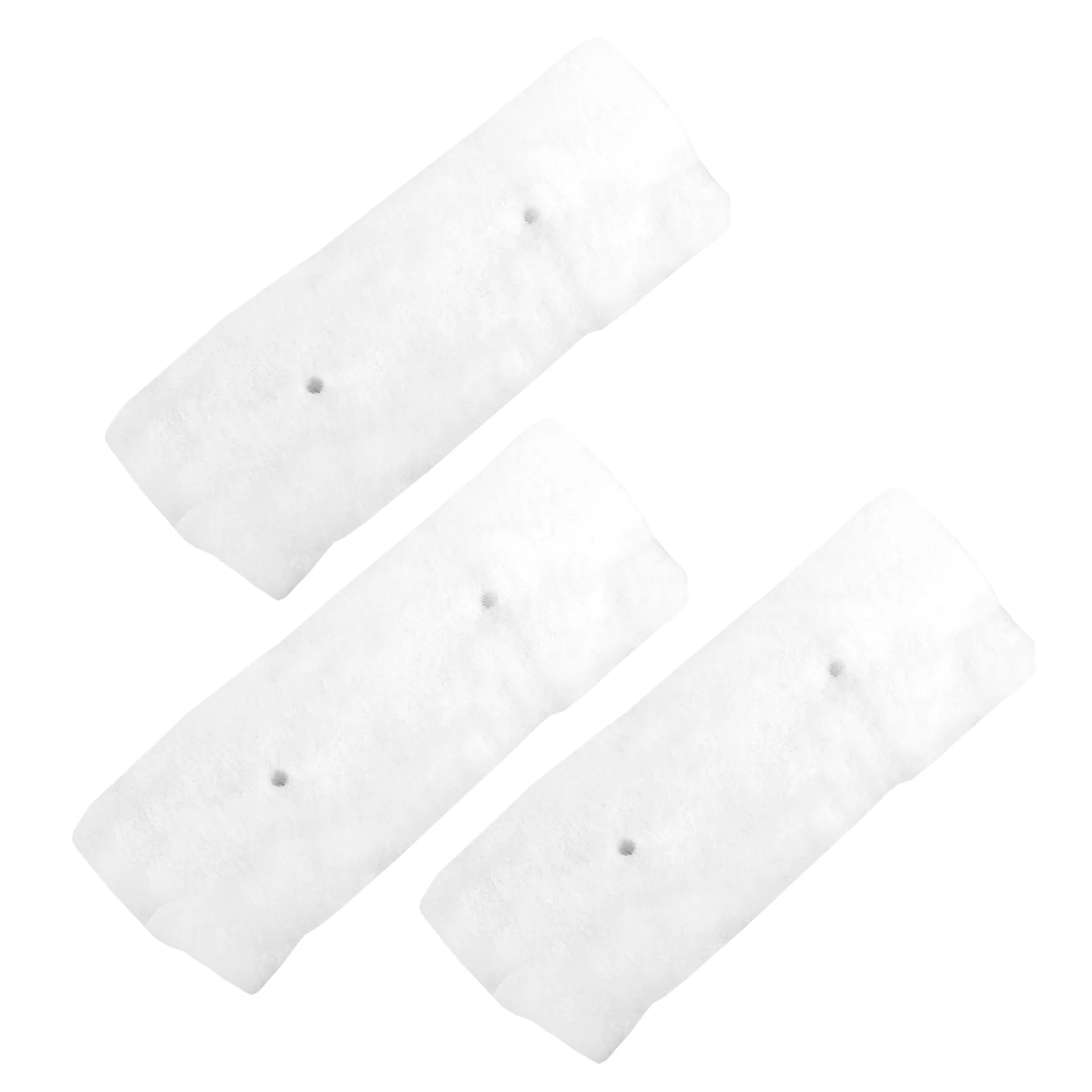 30 Pcs Clear Tape Glass Wiper Accessory Bag Cleaning Brushes for Household Cotton Grip White Felt Window Cleaner Accessories