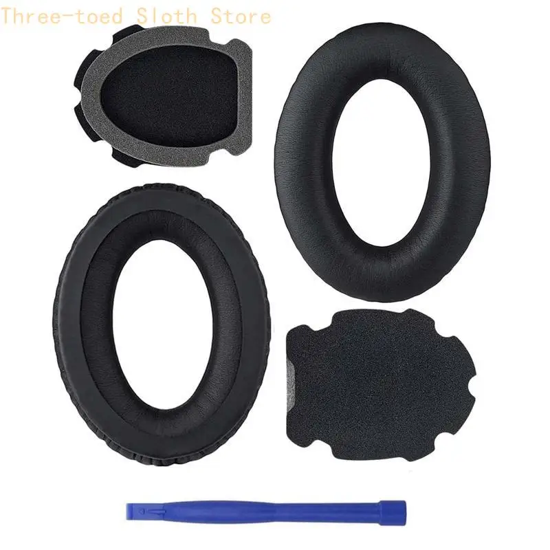 Universal Kopfhörer Ohrpolster Ohr Kissen für Aviation Headset X A10 Kopfhörer Ohr Pads Ersatz E74A – Detail 4