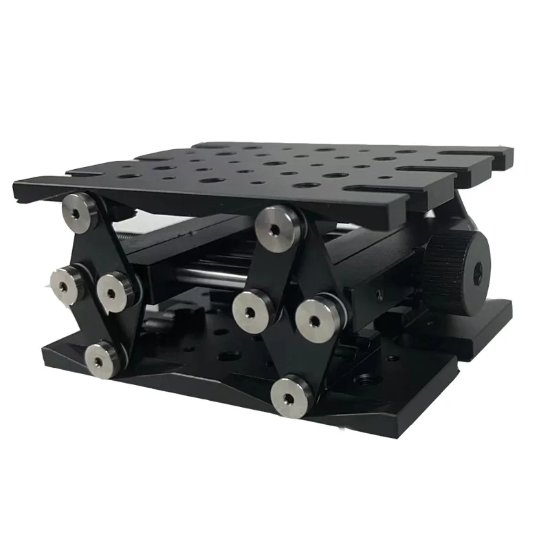 Z-Axis Scissor Manual Lab Jack Experimental Fine Tuning Lifting Slide Stage