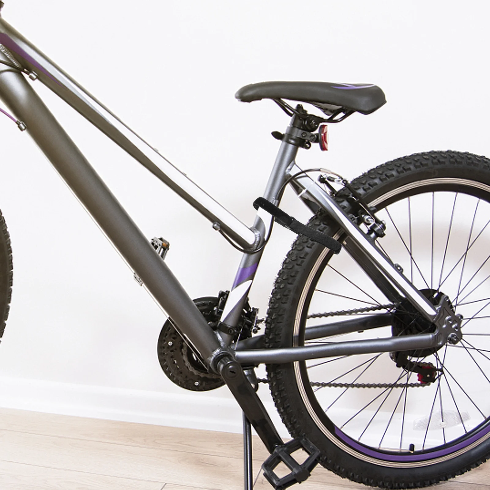 

2Pcs Anti-Slip Binding Straps Nylon Bike Wheel Fixing Bands for Cycle Motorcycle Luggage Snowboard Yoga Mat Reusable Fastening