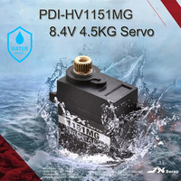 JX PDI-HV1151MG/PDI-1151MG Mini Waterproof Servo 8.4V 4.5KG Metal Gear Digital Servo For Rc Car Traxxas Racing BRX01 Crawler