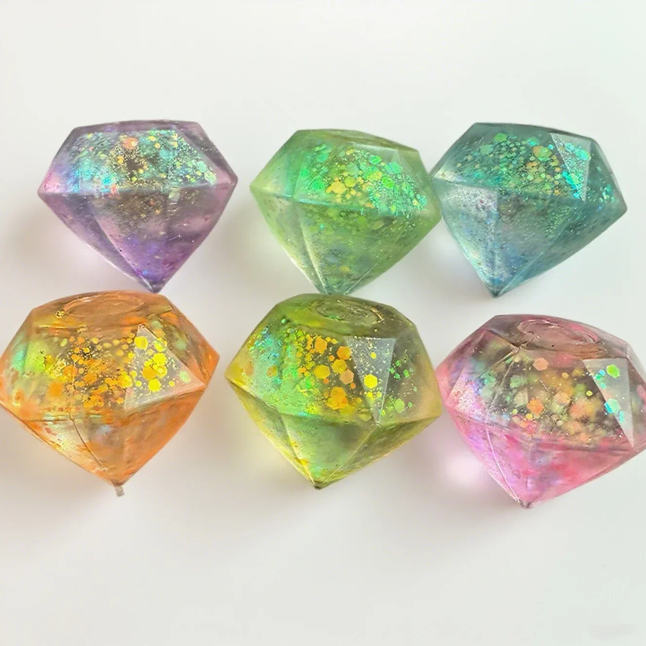 2 pçs lento aumento brinquedo mole alívio do estresse cubo para adultos crianças alta elasticidade gel brinquedos sensoriais anti-ansiedade bola de estresse