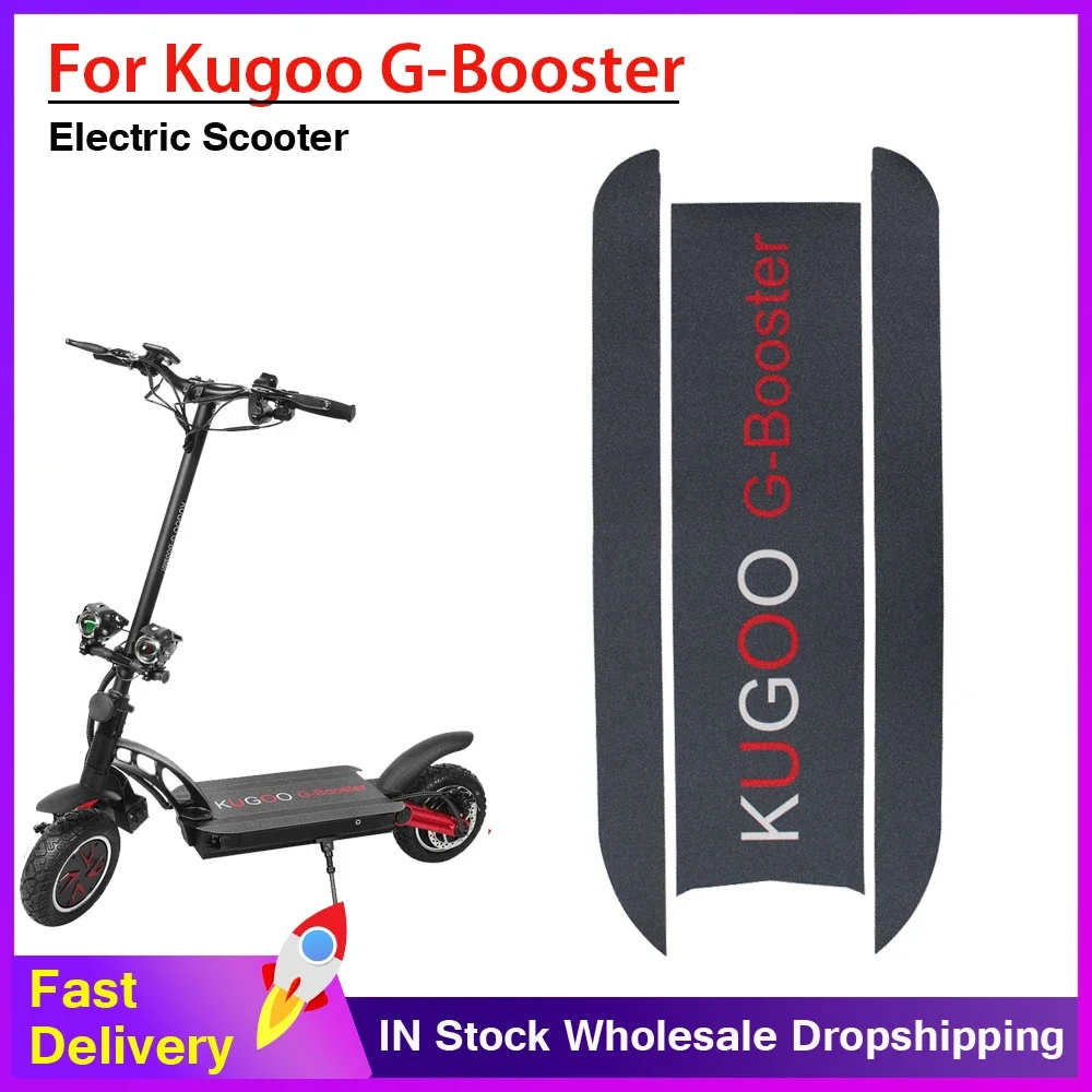 Frosted Foot Sticker for Kugoo G-booster Electric Scooter Anti-Slip Deck Sticker Foot Pad Kickscooter Parts Accessories