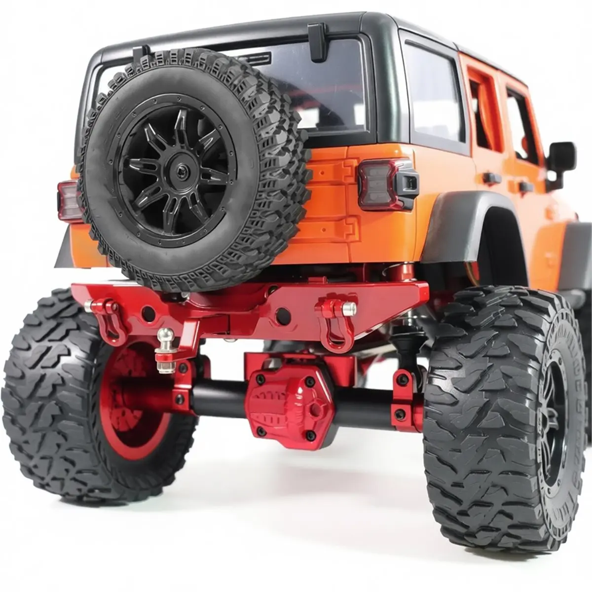 【TODAY-BUY】~@ Metal Front and Rear Bars MN128 RC Car Trailer Upgraded and Modified Classic Model Non Destructive Installation