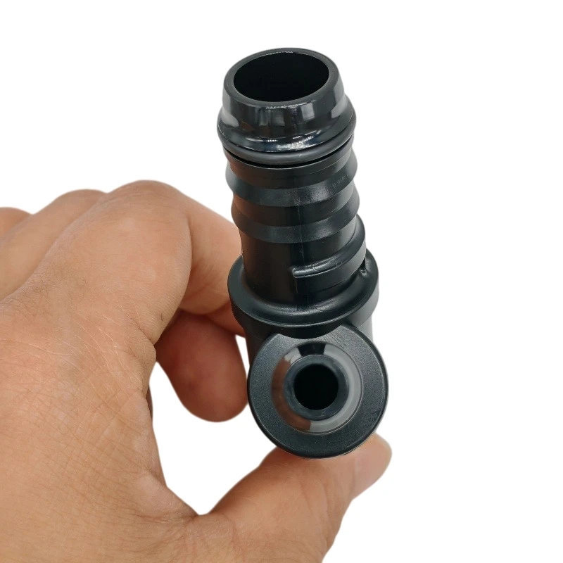 ID8 auto fastner Y type fuel line quick connector ID14 y  joint three-way Duplex fitting high quality auto parts 2pcs a lot