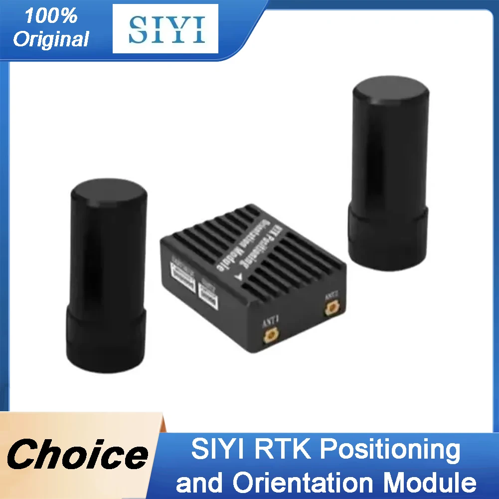 

SIYI RTK Новый модуль позиционирования и ориентации с промышленным магнитным компасом RM3100, одномодульная ориента с двумя антеннами