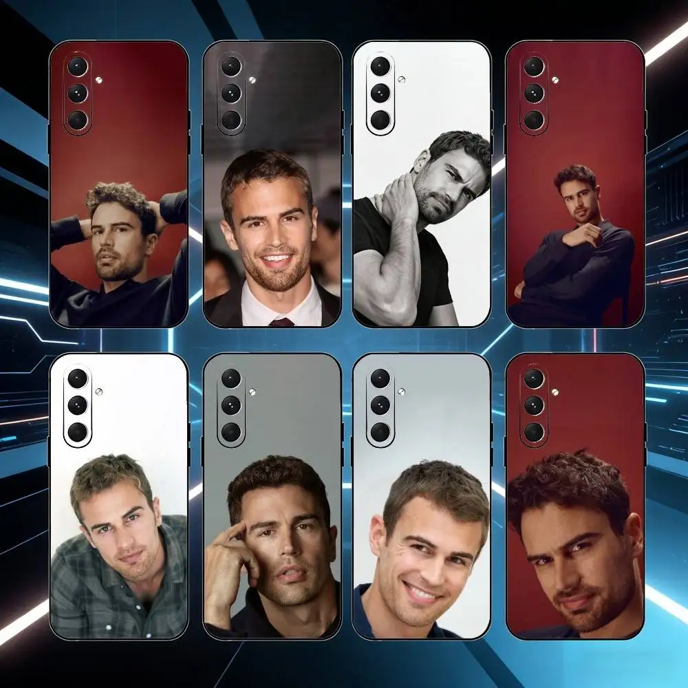

Actor T-Theo James-sPhone Case For Samsung Galaxy A73,21,22,32,71,53,52,51,80,5G Soft Black Cover