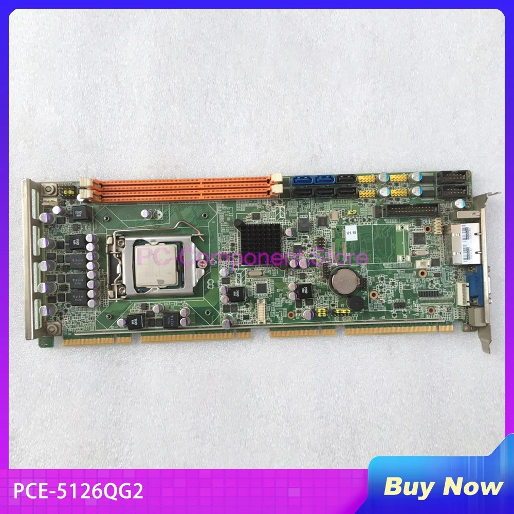 Industrial Computer Motherboard Dual Network Ports H61 PCE-5126 REV A1 PCE-5126QG2