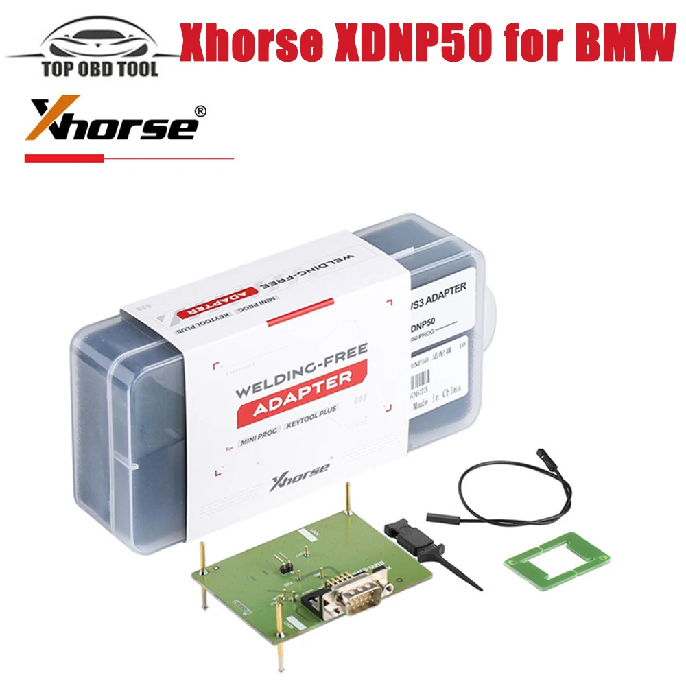 

Адаптер Xhorse XDNP50 для B M W EWS3 для MINI Prog VVDI и ключа, плюс коврик без пайки