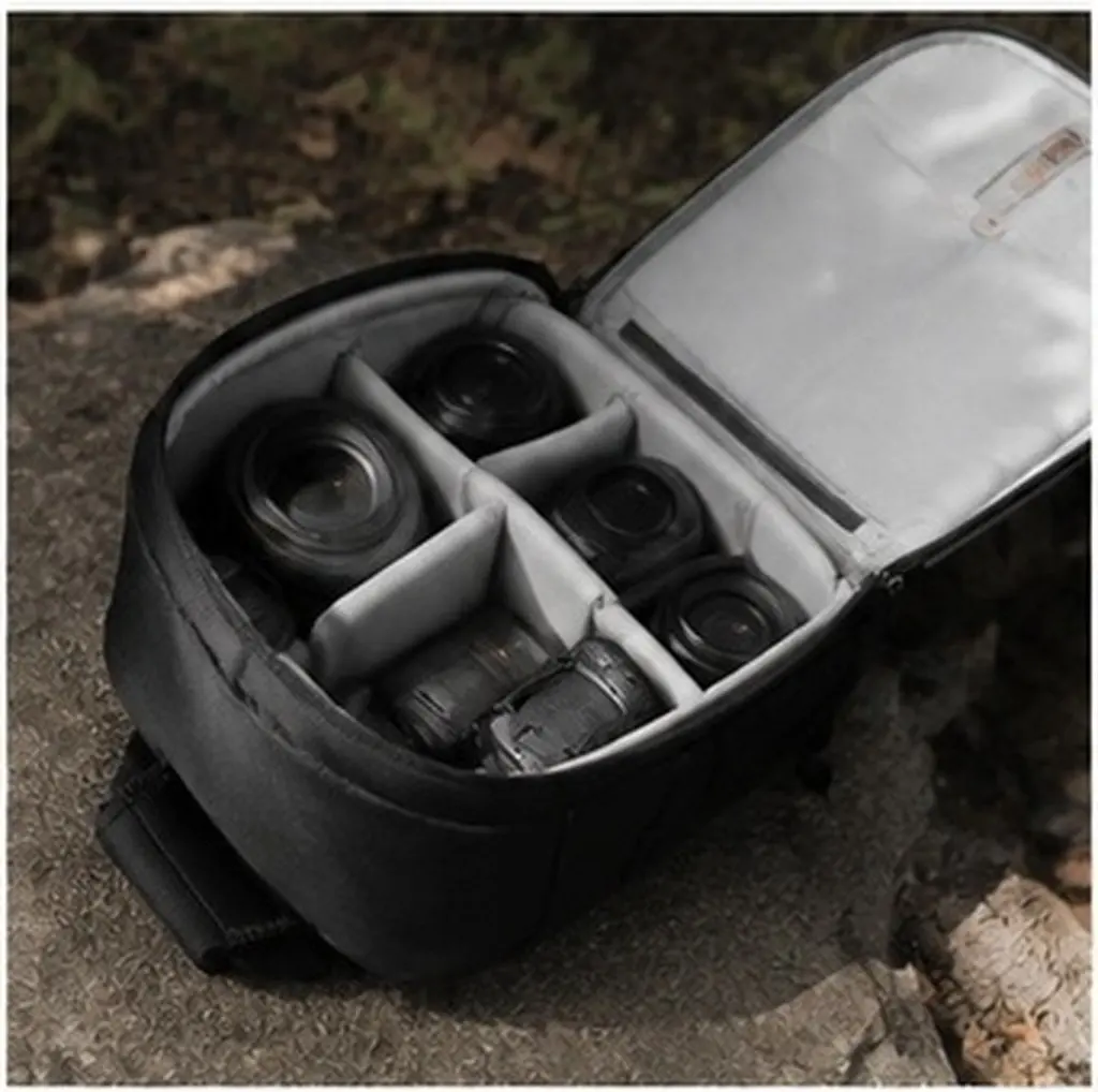 Professional Outdoor Photography Backpack for Dslr Mirrorless Cameras Compact Lightweight Travel Camera Bag with Multi-Grid