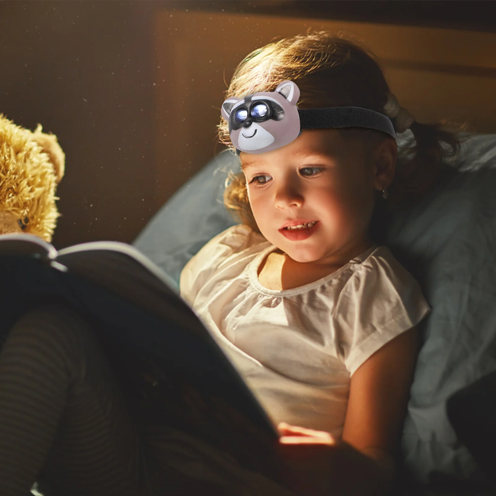 

Portable Children Head Mounted Light Unique Cartoon Design for Night Outdoor Activities Camping Hiking Kids Headlight