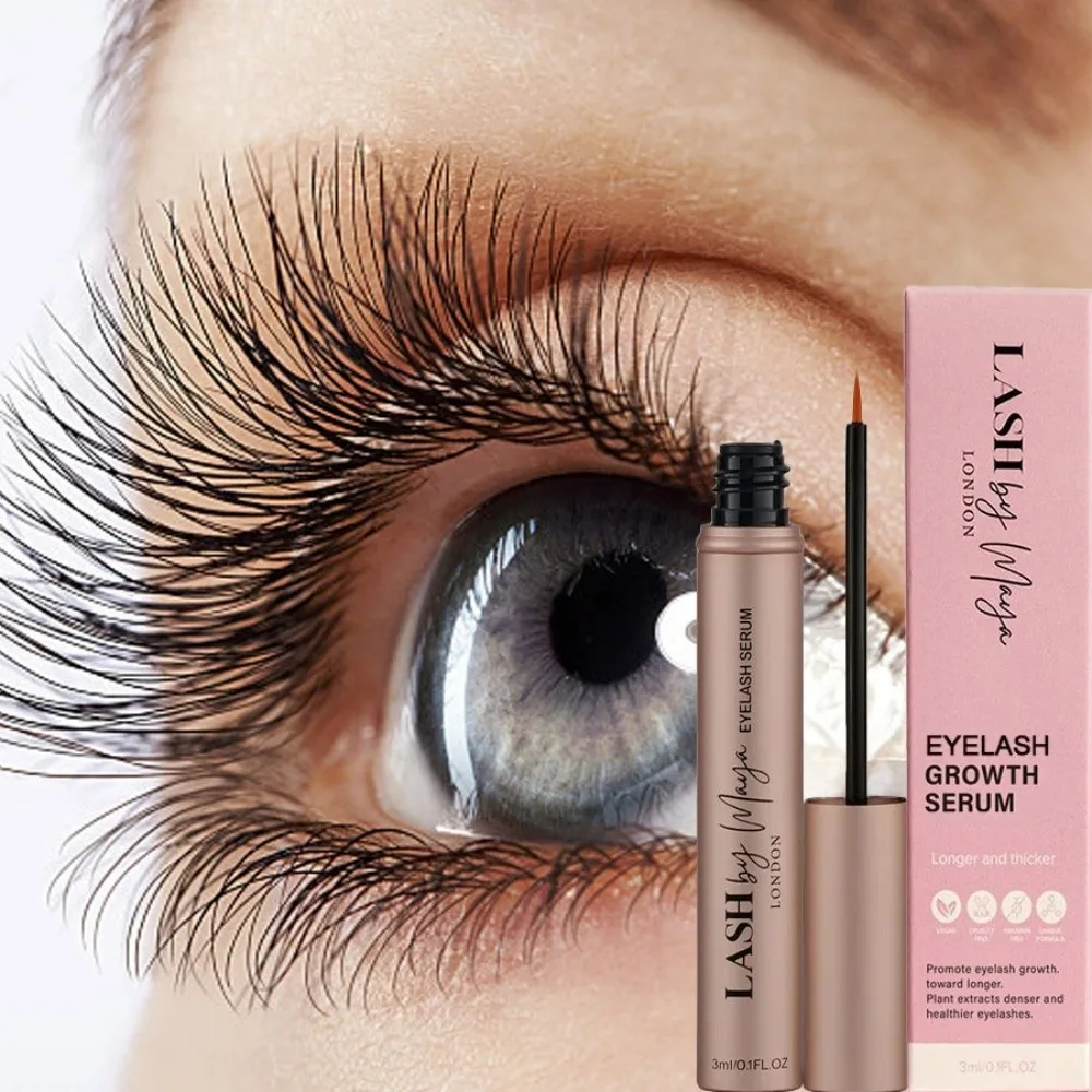 Fast Absorption Eyelash Eyebrow Enhancing Serum Hydrogel Moisturizing Eyelash Growth Serum Nourish Thickening Effect