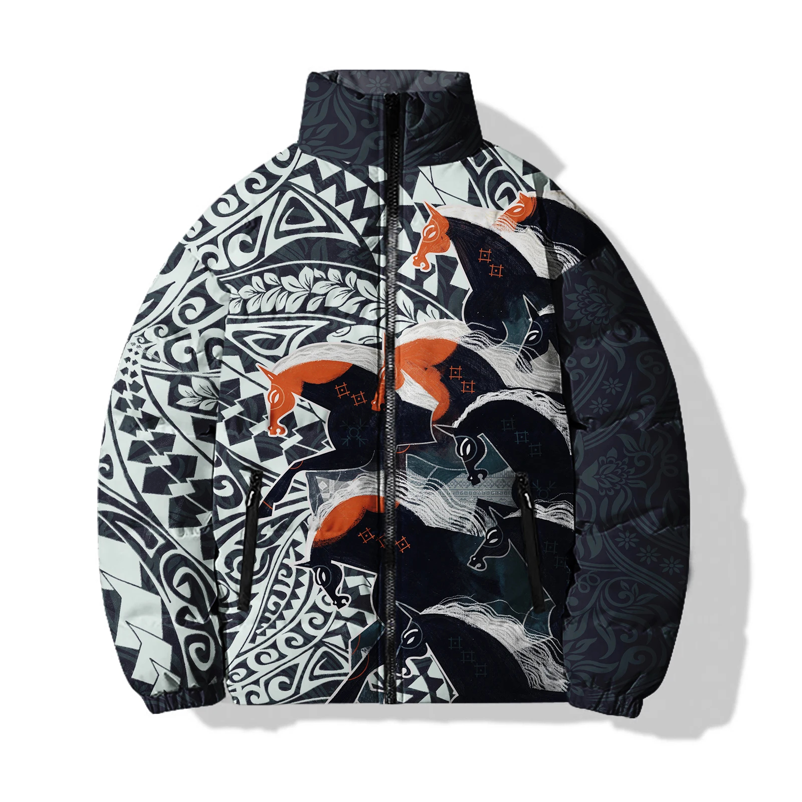 Abrigos de invierno Tiger para hombre, moda duradera, nuevos abrigos con estampado Digital 3D, último modelo, ropa de estilo Animal para hombre 2024